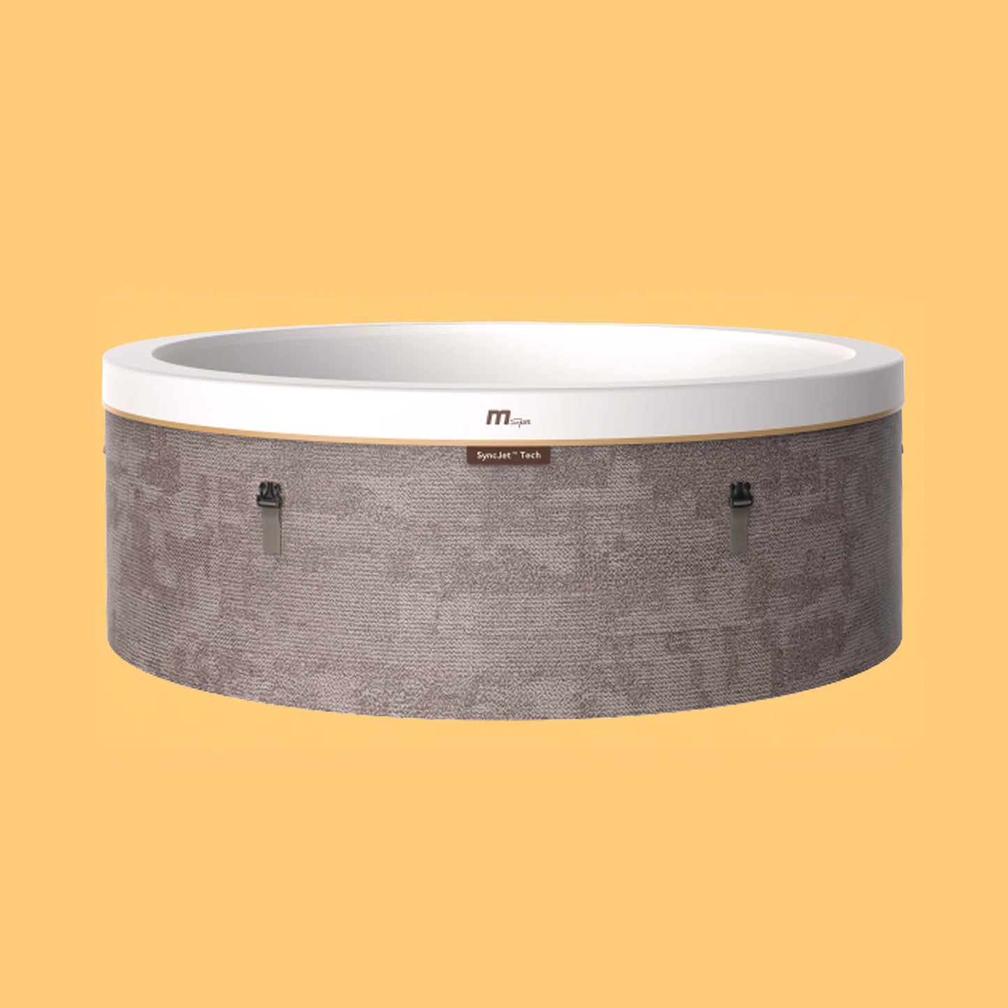 MSpa Cocoon Verto Series Six-Person Inflatable Round Hot Tub With Hydro Massage [F-CO066WE] (SAK50928)