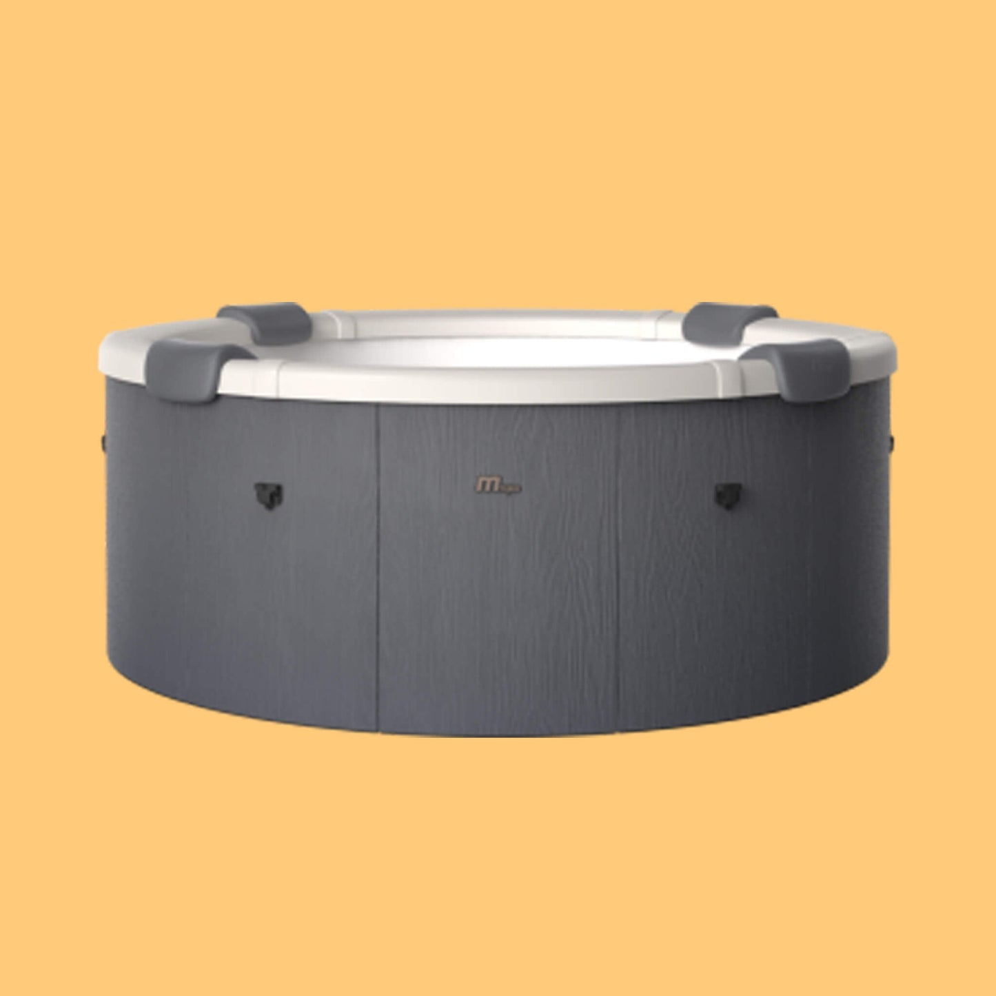 MSpa Denver Frame Series Six-Person Inflatable Round Hot Tub With Hydro Massage [F-DE066W] (SAK87043)