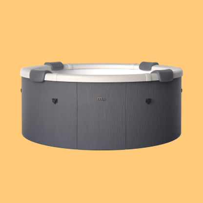 MSpa Denver Frame Series Six-Person Inflatable Round Hot Tub With Hydro Massage [F-DE066W] (SAK87043)
