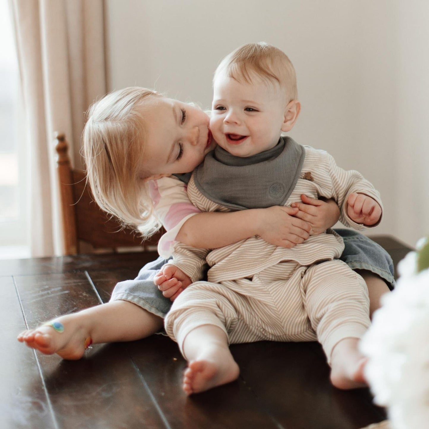 Dune Muslin Bandana Bibs Set (4-Pack)