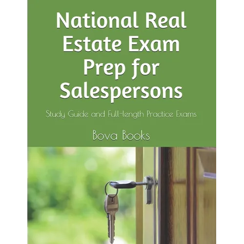 National Real Estate Exam Prep for Salespersons: Study Guide and Full-length Practice Exams - Paperback