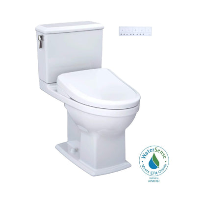 [MW4944724CEMFG#01] TOTO Connelly 0.9 GPF and 1.28 GPF Dual Flush Elongated Cefiontect Toilet With Washlet S7 Bidet Seat (SAK43705)