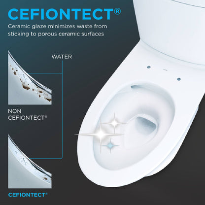 [MW7764736CSFG.10#01] TOTO Drake 1.6 GPF Elongated Chair Height Toilet With Washlet S7A And 10" Rough In (SAK78513)