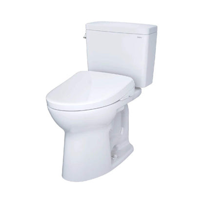 [MW7764736CSFGA.10#01] TOTO Drake 1.6 GPF Universal Height Toilet With Washlet S7A Auto Open Bidet Seat (SAK52849)
