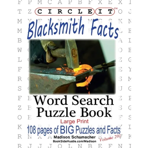 Circle It, Blacksmith Facts, Word Search, Puzzle Book - Paperback