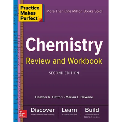 Practice Makes Perfect Chemistry Review and Workbook, Second Edition - Paperback