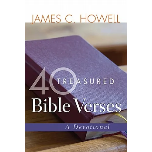 40 Treasured Bible Verses: A Devotional - Paperback