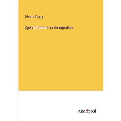 Special Report on Immigration - Paperback