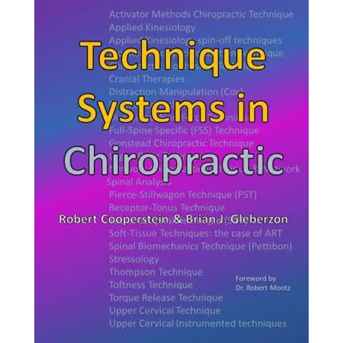 Technique Systems in Chiropractic - Paperback