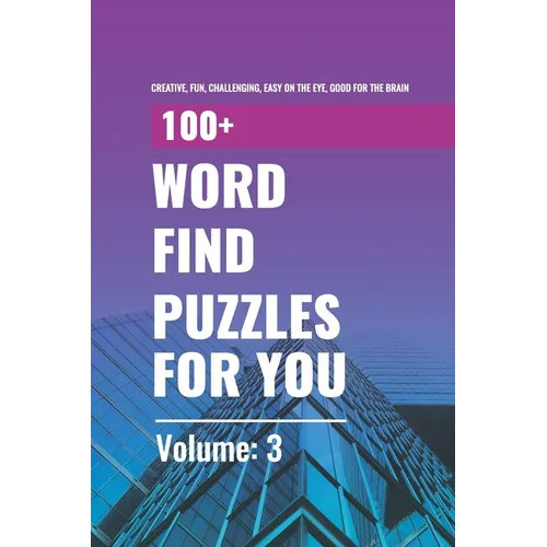 Word Find Puzzle Book: Search Word Puzzle Book - Paperback