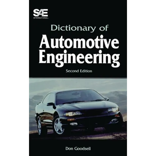 Dictionary of Automotive Engineering-Second Edition - Hardcover
