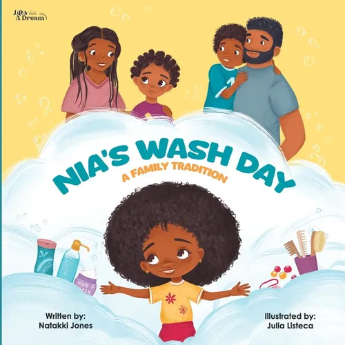 Nia's Wash Day: A Family Tradition - Paperback