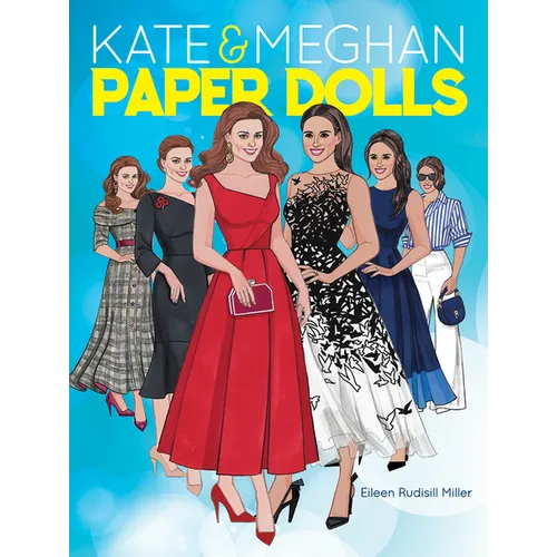 Kate and Meghan Paper Dolls - Paperback