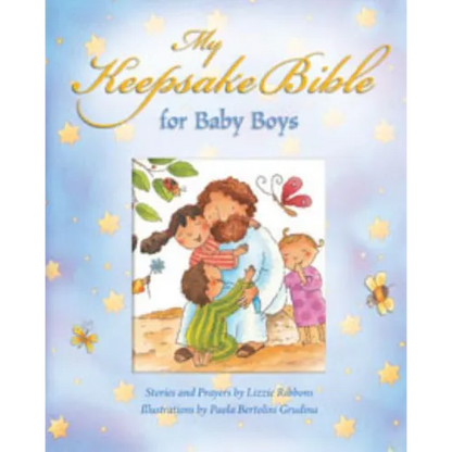 My Baby Keepsake Bible for Baby Boys - Hardcover