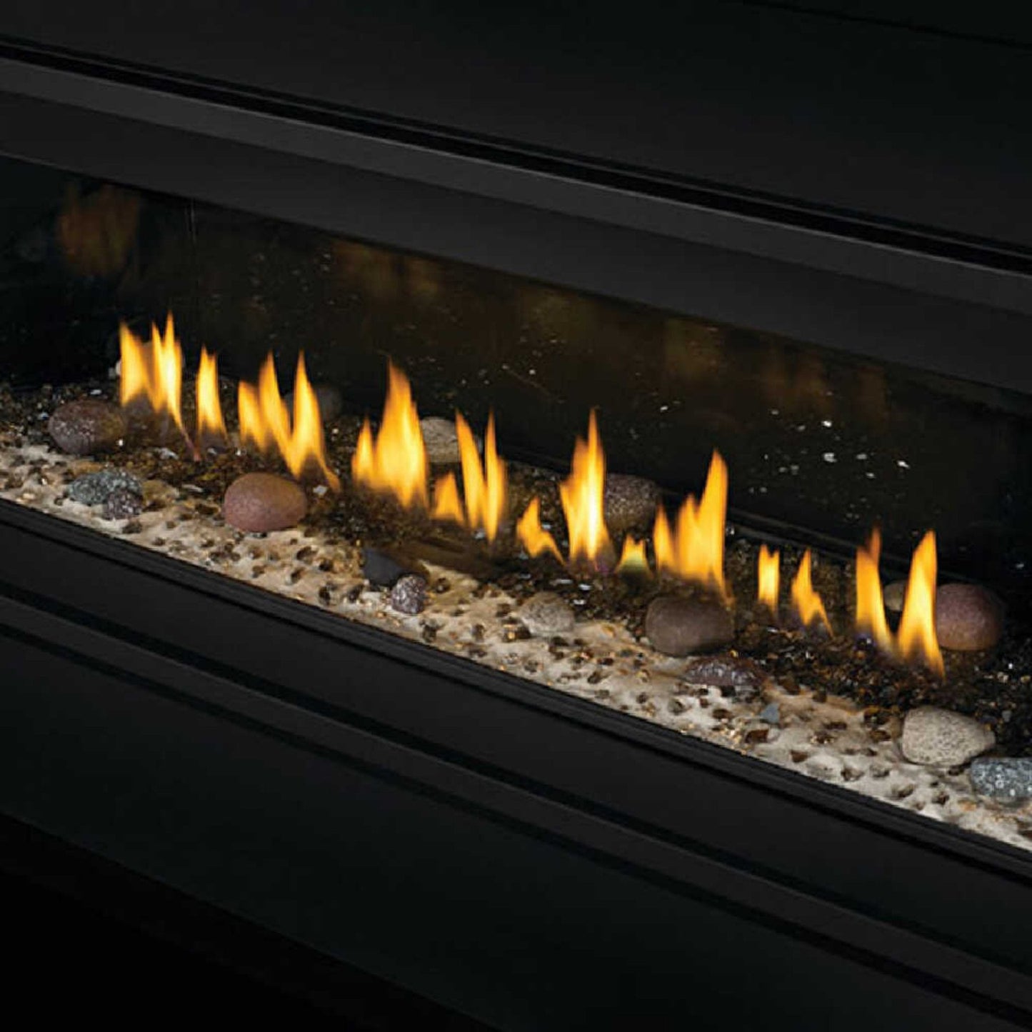 Napoleon Ascent 46-Inch Linear Direct Vent Electronic Ignition Natural Gas Fireplace [BL46NTEA] (SAK18567)