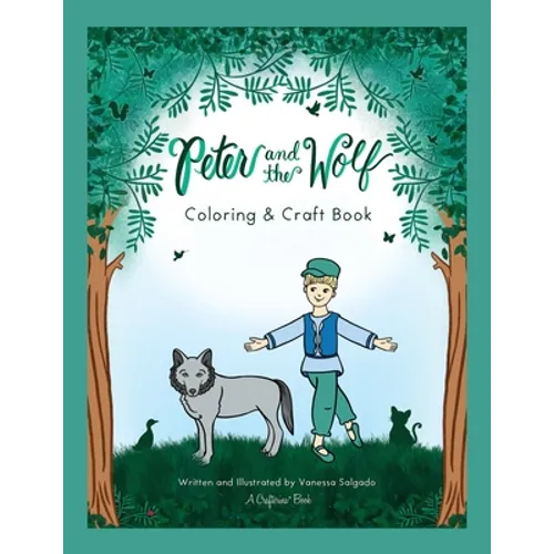Peter and the Wolf Coloring & Craft Book - Paperback