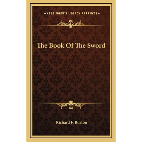 The Book Of The Sword - Hardcover