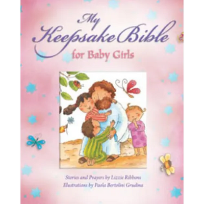 My Baby Keepsake Bible for Baby Girls - Hardcover