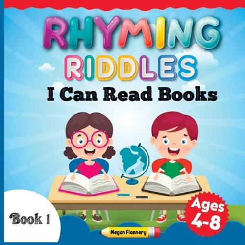 Rhyming Riddles for Kids Ages 4-8: I Can Read Books My First. Rhyming Children Book. Beginning Reader Book for Boys and Girls - Paperback