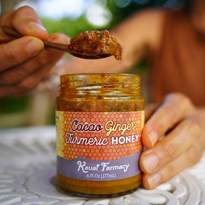 Cacao Ginger Turmeric Honey