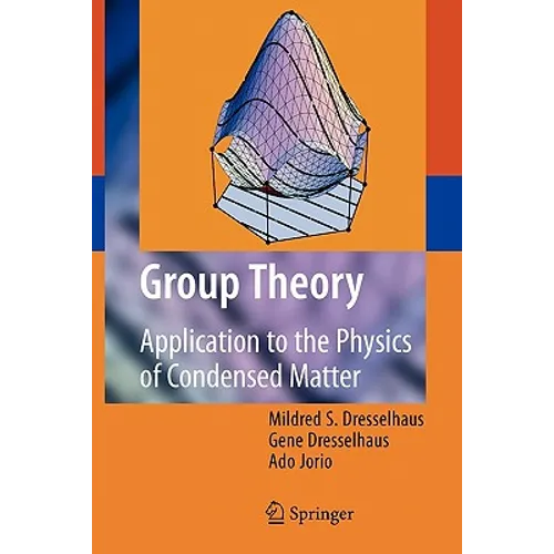 Group Theory: Application to the Physics of Condensed Matter - Paperback
