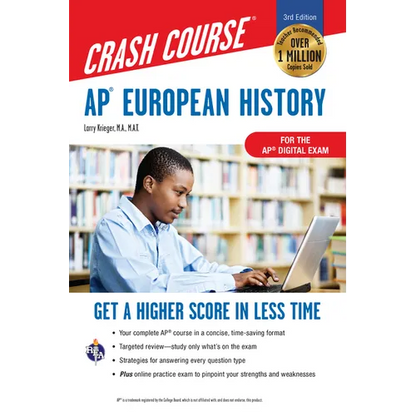 Ap(r) European History Crash Course, Book + Online: Get a Higher Score in Less Time - Paperback