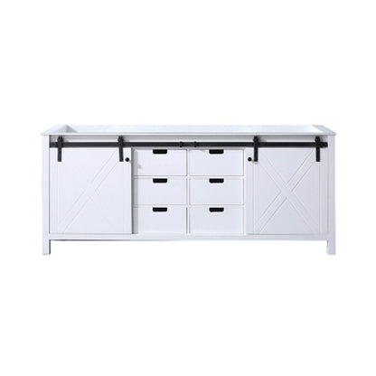 Nuvia 80-Inch Fully Assembled Double Bath Vanity With Soft Close Cabinets [No Countertop] (SAK53904)