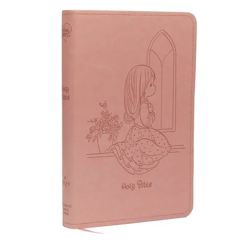 Nrsvce, Precious Moments Bible, Pink, Leathersoft, Comfort Print: Holy Bible - Imitation Leather