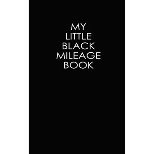 My Little Black Mileage Book - Paperback