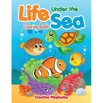 Life Under the Sea Coloring Book - Paperback