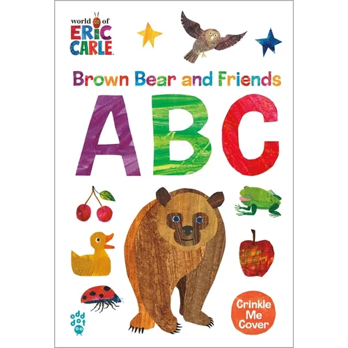 Brown Bear and Friends ABC (World of Eric Carle): A Padded Board Book with a Crinkle-Me Cover for Babies & Toddlers - Board Book