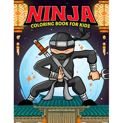 Ninja Coloring Book for Kid: Boy coloring books - Paperback