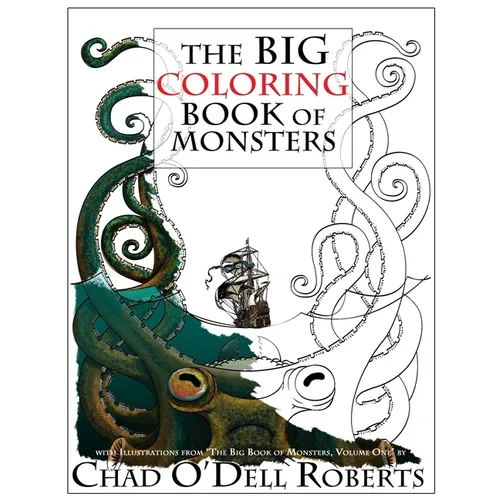 The Big Coloring Book of Monsters - Paperback