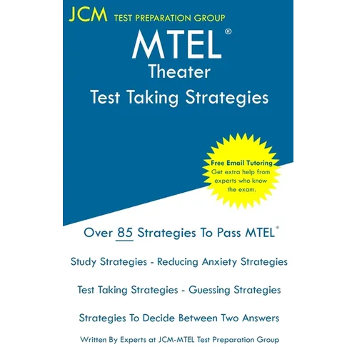 MTEL Theater - Test Taking Strategies - Paperback