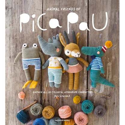 Animal Friends of Pica Pau: Gather All 20 Colorful Amigurumi Animal Characters - Paperback