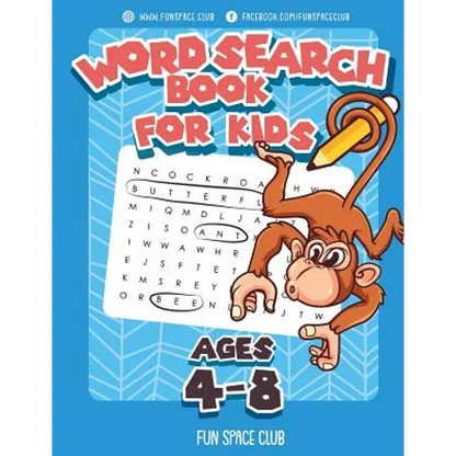 Word Search Books for Kids Ages 4-8: Word Search Puzzles for Kids Activities Workbooks 4 5 6 7 8 year olds - Paperback