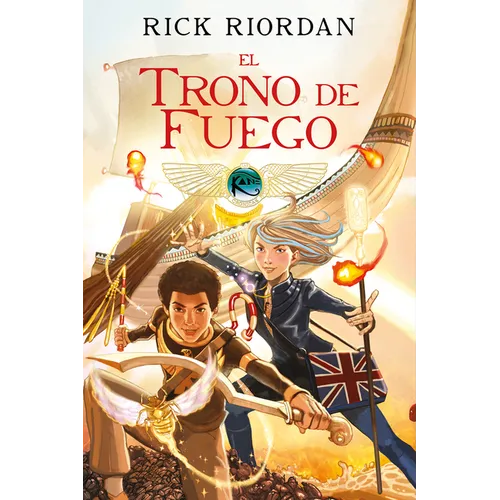 El Trono de Fuego. Novela Gráfica / The Throne of Fire: The Graphic Novel - Hardcover