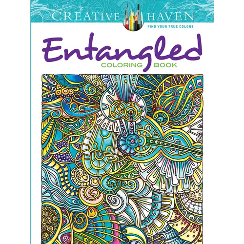 Creative Haven Entangled Coloring Book - Paperback