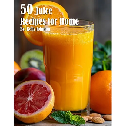 50 Juice Recipes for Home - Paperback