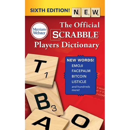 The Official Scrabble Players Dictionary - Mass Market Paperbound