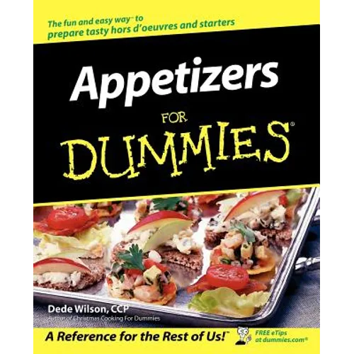 Appetizers for Dummies - Paperback