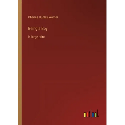 Being a Boy: in large print - Paperback