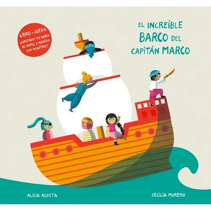 El Increíble Barco del Capitán Marco - Hardcover