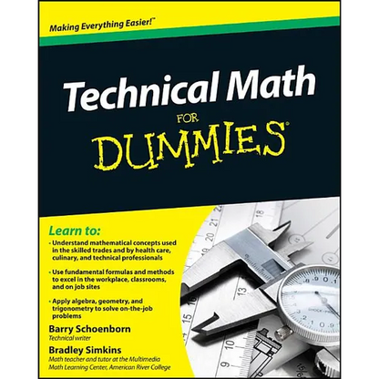 Technical Math for Dummies - Paperback