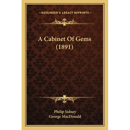A Cabinet Of Gems (1891) - Paperback