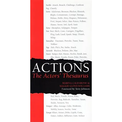 Actions: The Actors' Thesaurus - Paperback