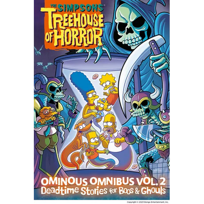 The Simpsons Treehouse of Horror Ominous Omnibus Vol. 2: Deadtime Stories for Boos & Ghouls - Hardcover