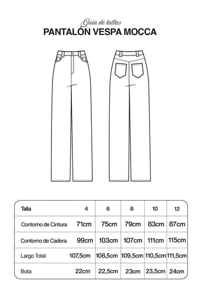 Pantalón Vespa Mocca