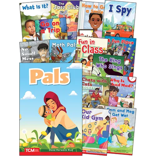 Decodable Books Grade 1 Set 1: 15-Book Set - Paperback