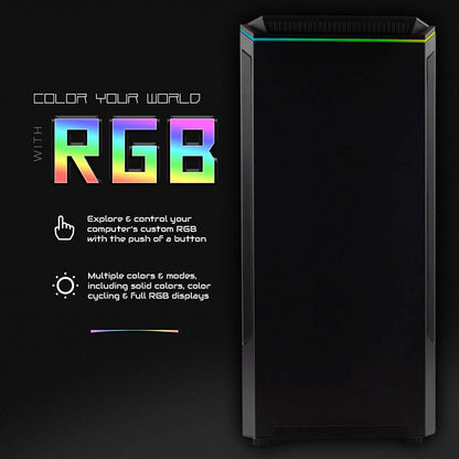 Periphio Reaper Gaming PC Computer 16GB DDR4 RAM 240GB SSD + 1TB HDD (Refurbished)
